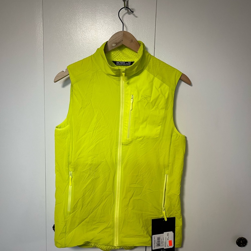 Arc'teryx Neon Yellow Insulated Vest
